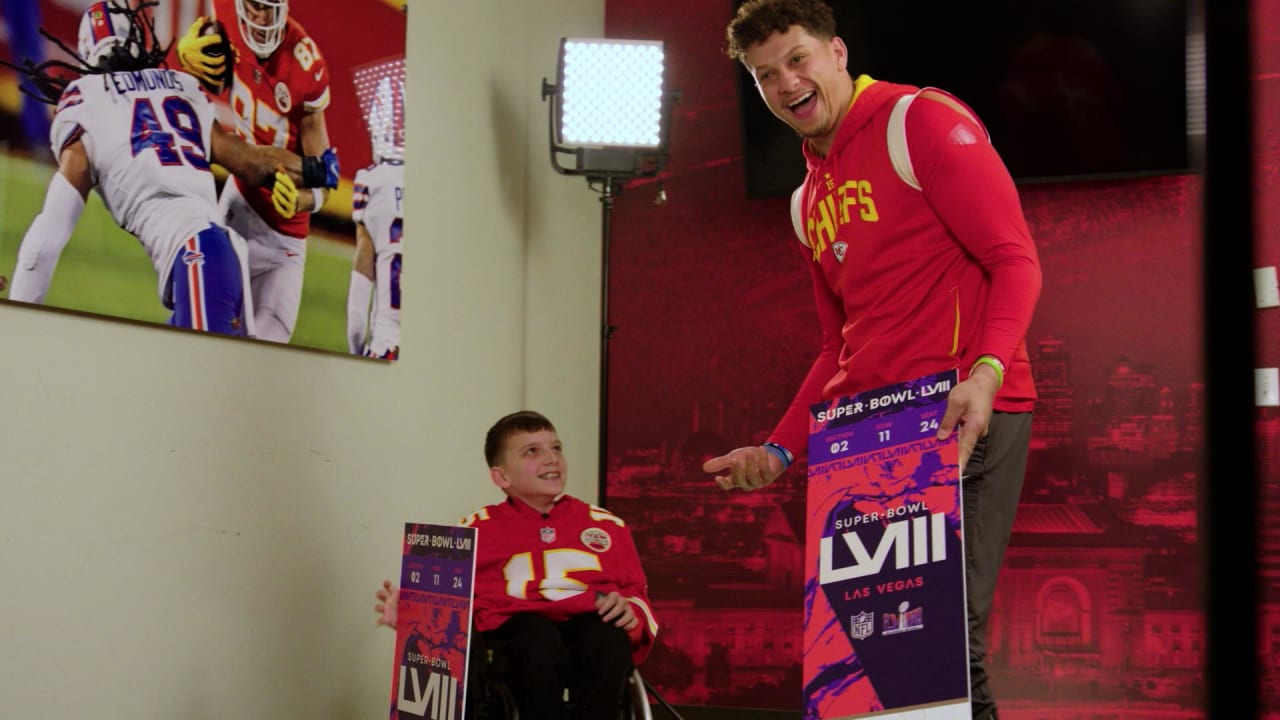 Kansas City Chiefs quarterback Patrick Mahomes gifts Super Bowl LVIII  tickets as an acknowledgement of spirit and inspiration