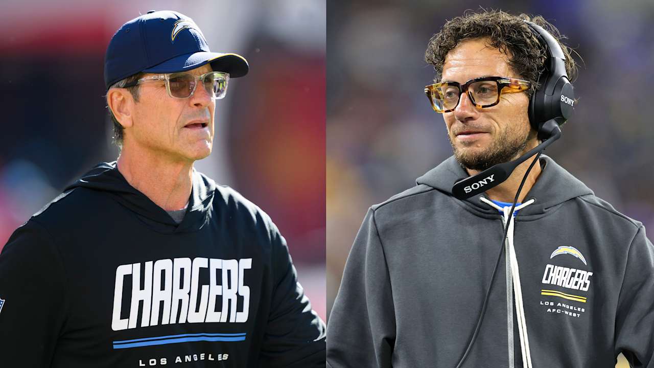 Chargers' Jim Harbaugh: OC Mike McDaniel to retain play-calling duties after bye