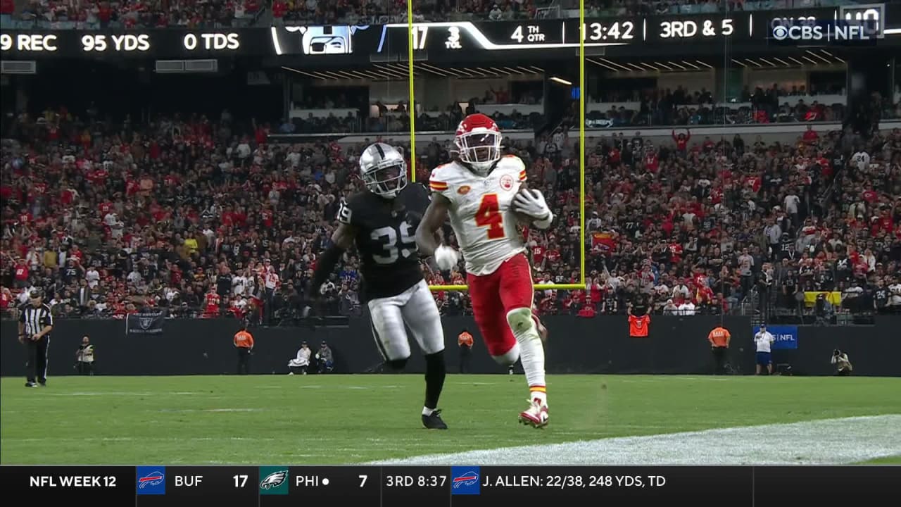 Kansas City Chiefs' Top Plays Vs. Las Vegas Raiders | Week 12