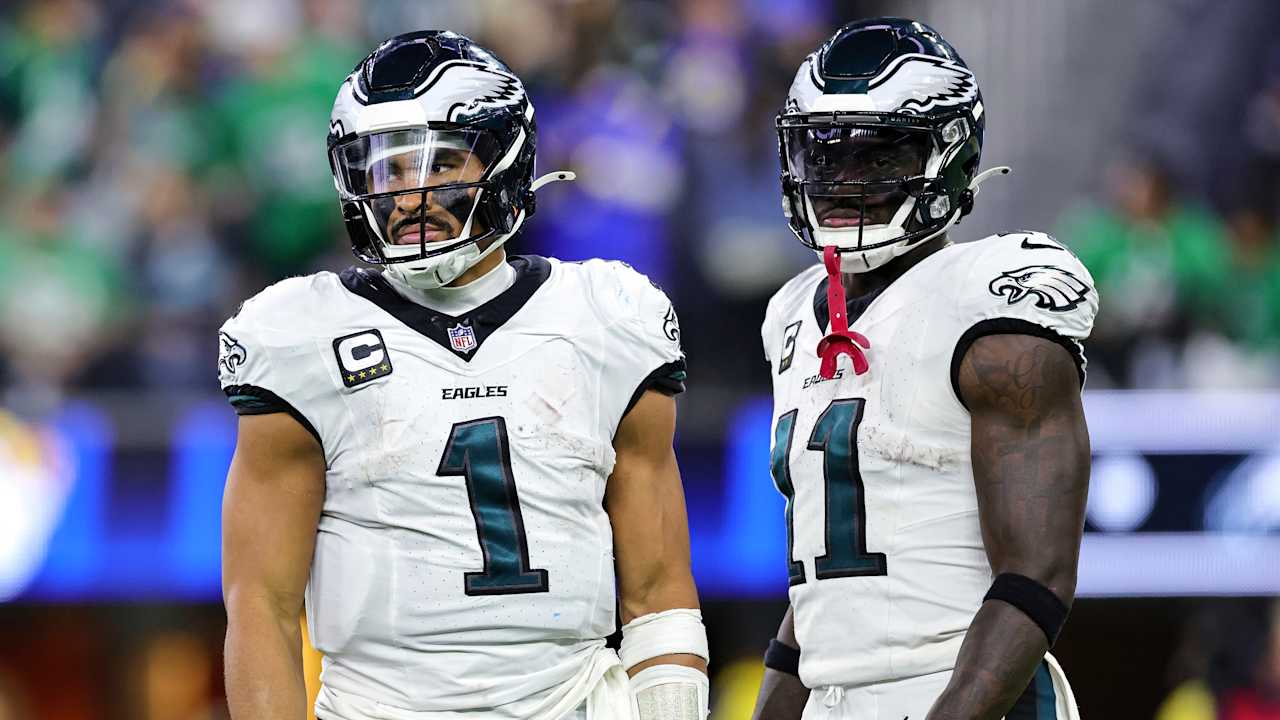 Eagles’ Jalen Hurts, A.J. Brown say they’re ‘good’ amid off-field drama