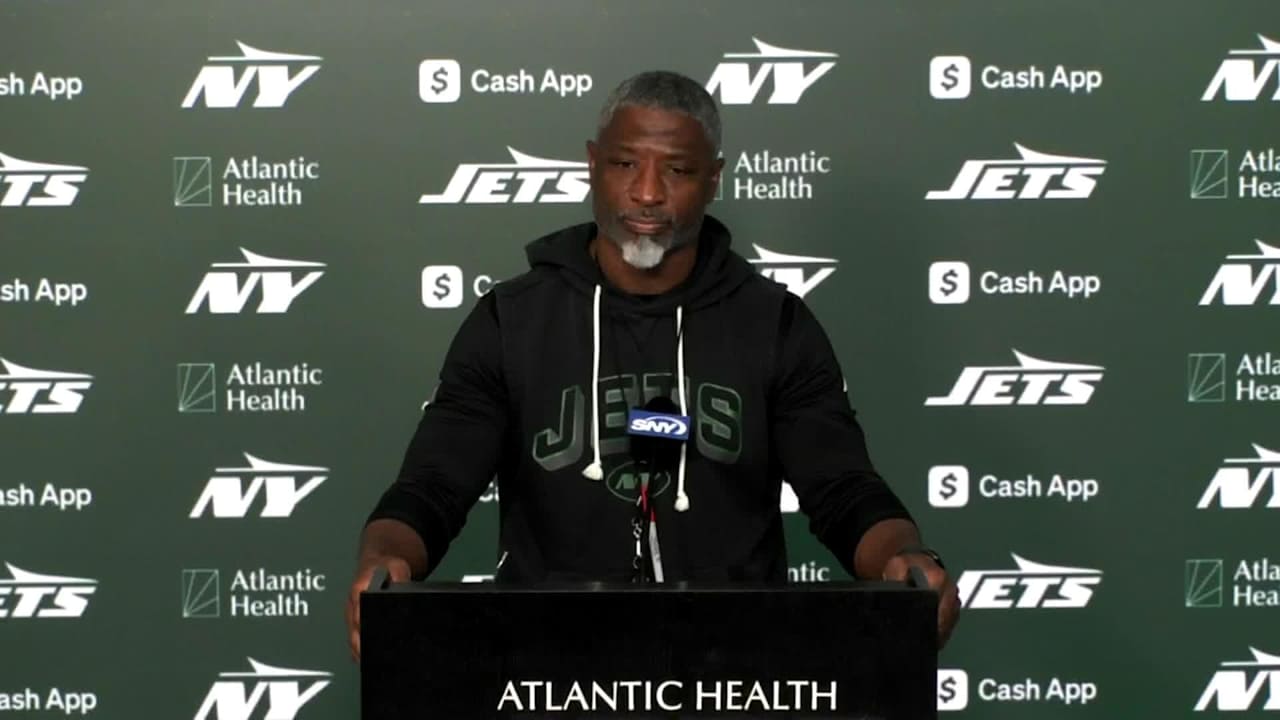 New York Jets head coach Aaron Glenn provides update on defensive back ...