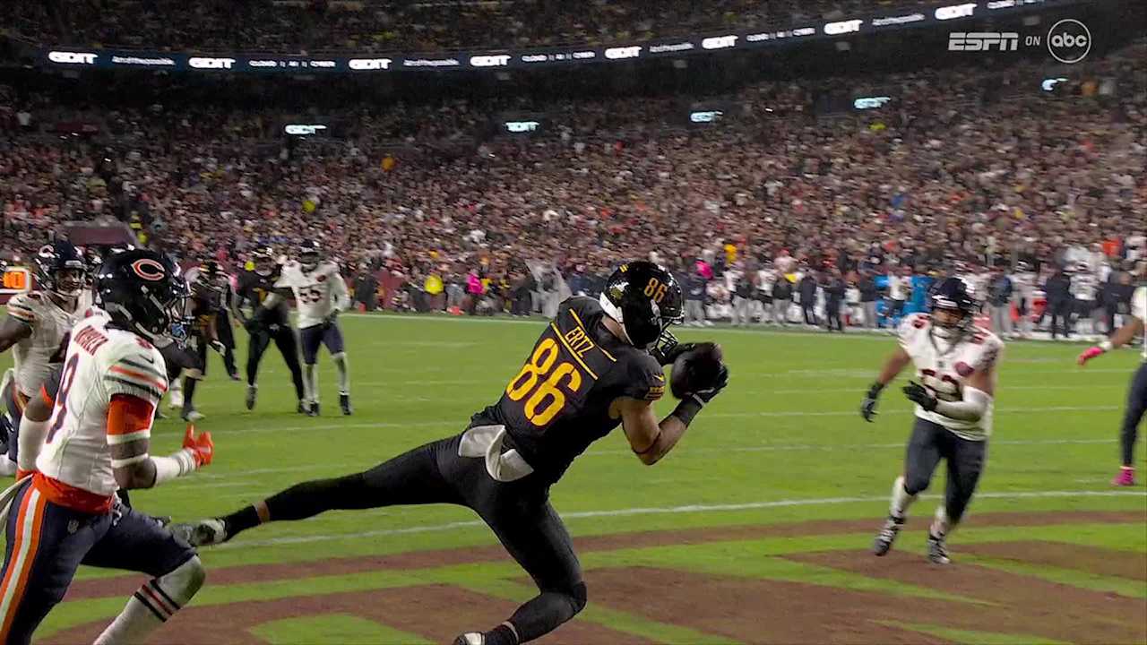 Washington Commanders tight end Zach Ertz adds six after horizontal 6 ...