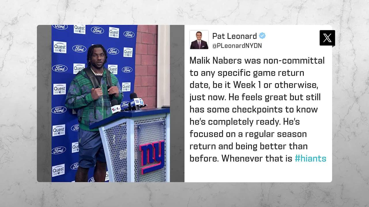 New York Giants provide updates on wide receiver Odell Beckham Jr.'s ...