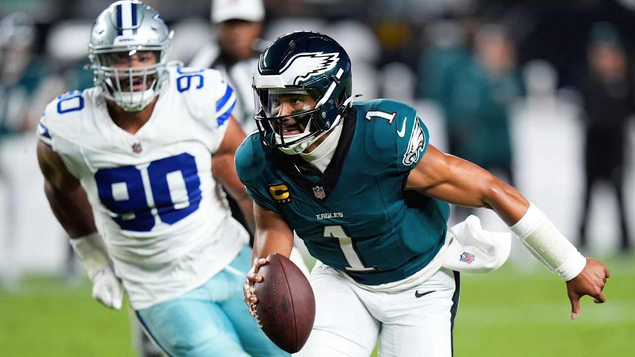 'Efficient' Jalen Hurts propels Eagles to Week 1 victory over Cowboys ...