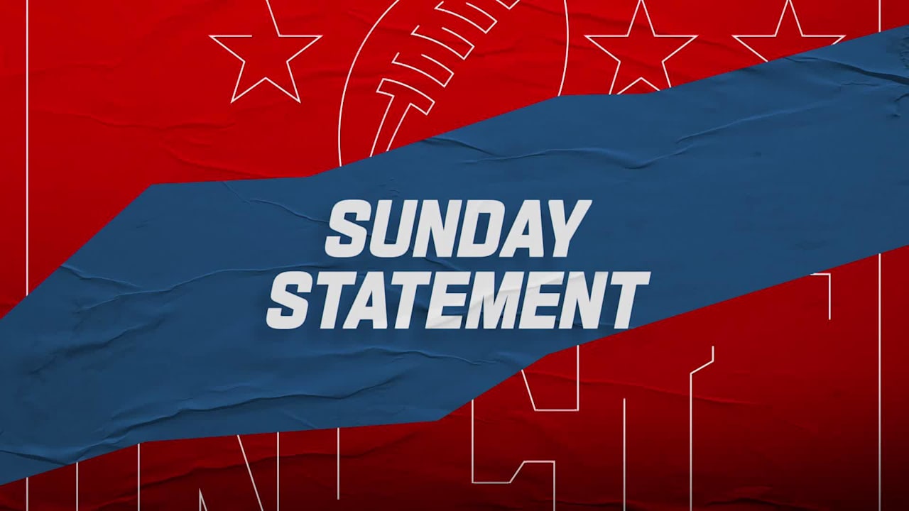 Sunday statement for Week 4 | 'NFL GameDay Preview'