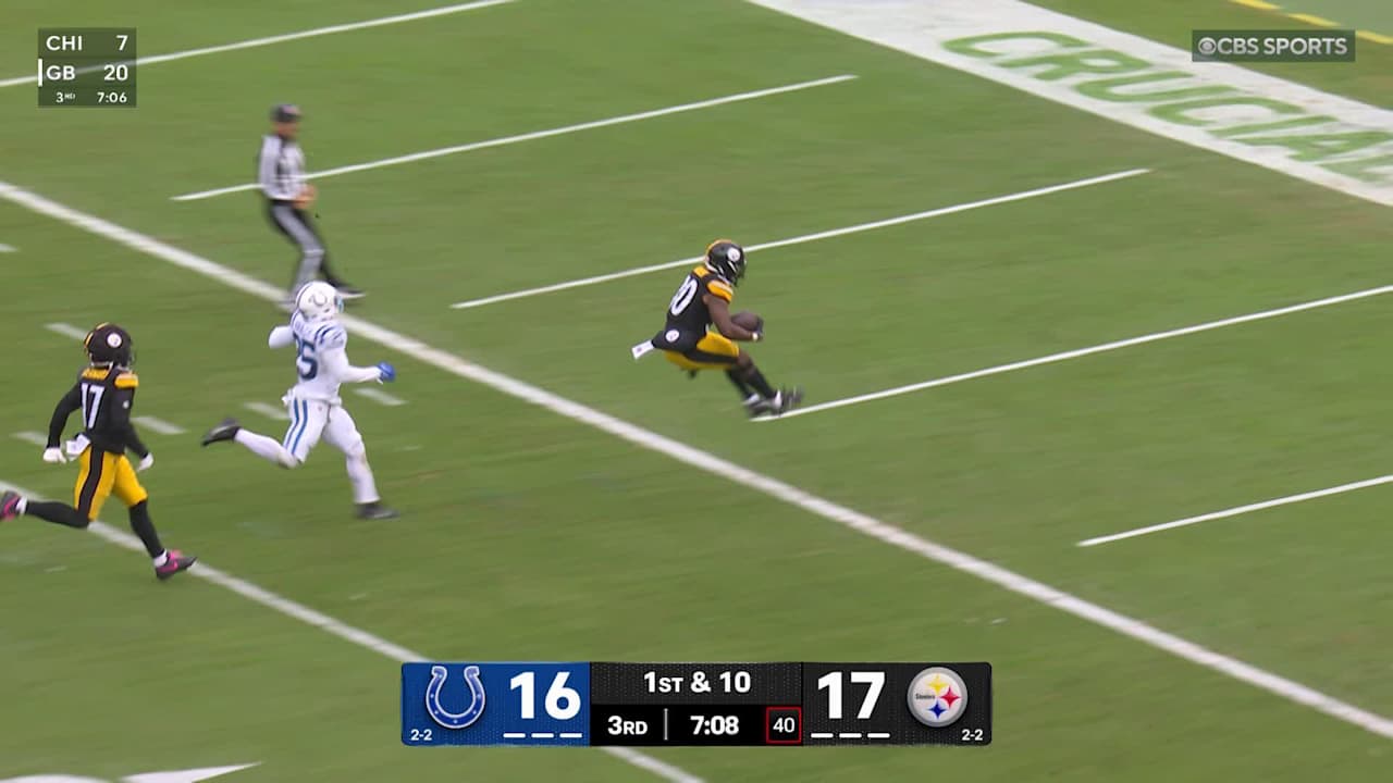 Pittsburgh Steelers running back Jaylen Warren's best plays 188-yard ...