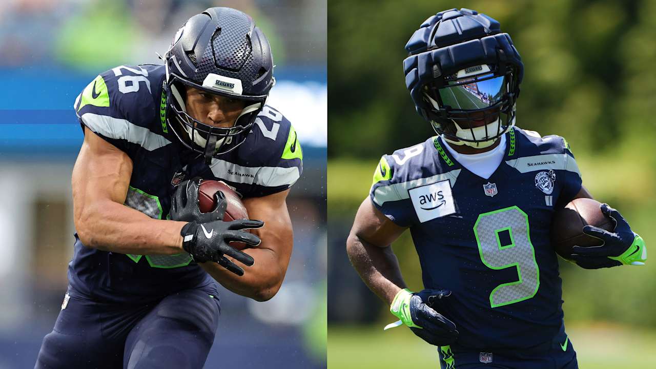 Zach Charbonnet pushing Kenneth Walker III for timeshare in Seahawks  backfield | Latest NFL News, Analysis & Updates | NFL.com
