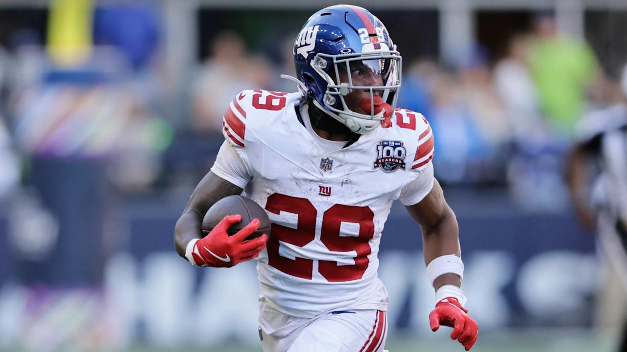 Giants HC Brian Daboll on RB Tyrone Tracy Jr.'s breakout game vs
