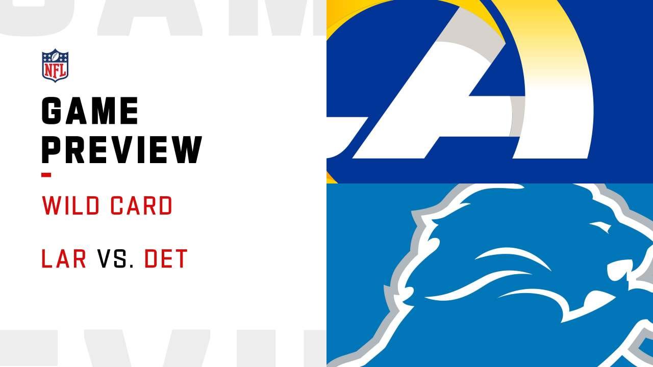 Los Angeles Rams vs. Detroit Lions preview Super Wild Card Weekend