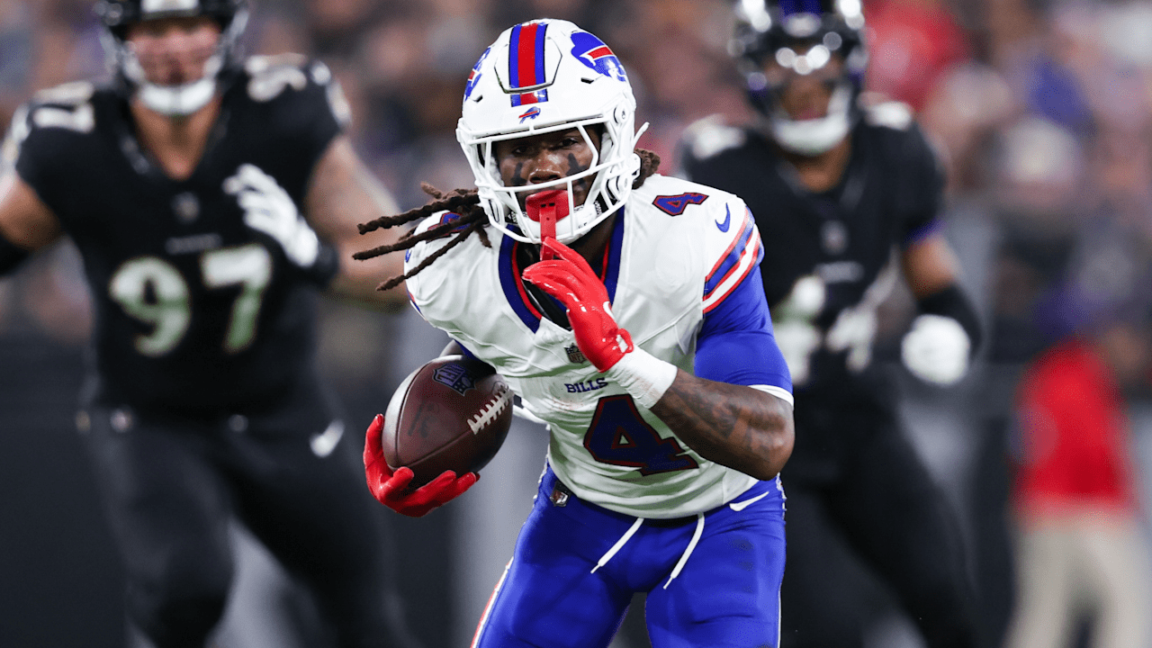 Bills RB James Cook (toe) is inactive for Monday night’s game against the Jets