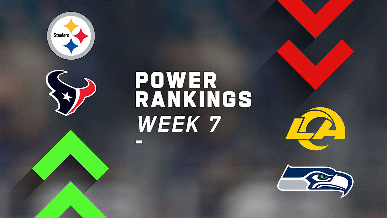 NFL Power Rankings Week 7: Los Angeles Rams Fall 12 Spots, Pittsburgh ...