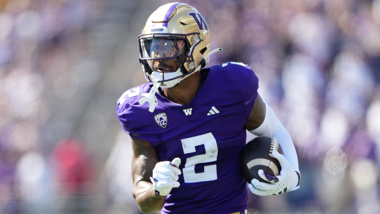 Patriots Select Washington WR Ja'Lynn Polk With Pick No. 37 In 2024 NFL ...