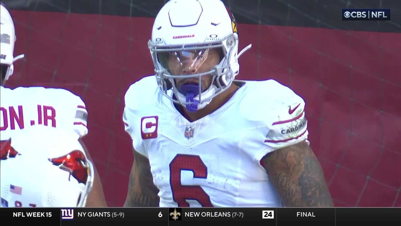 Arizona Cardinals Running Back James Conner Punctuates Cards' Opening ...