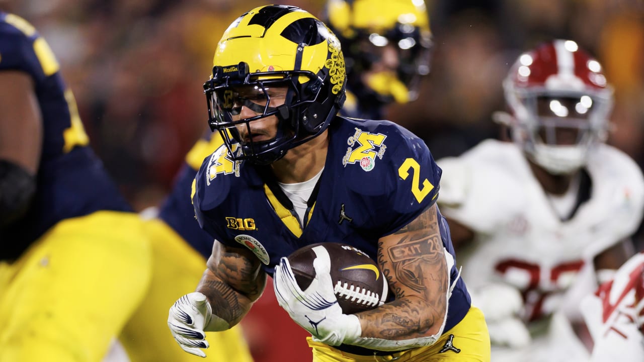 Rams select Michigan RB Blake Corum with No. 83 pick in 2024 NFL Draft