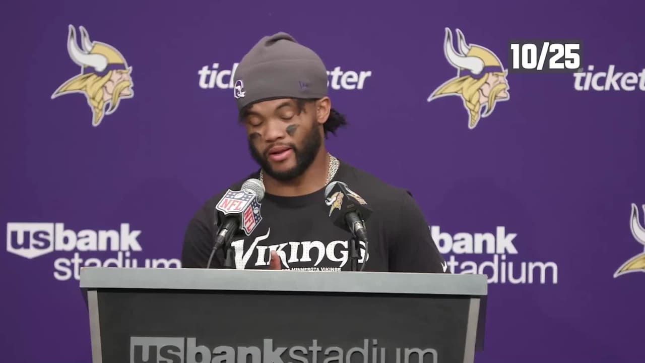 Minnesota Vikings quarterback Kyler Murray reflects on Vikings' offense ...