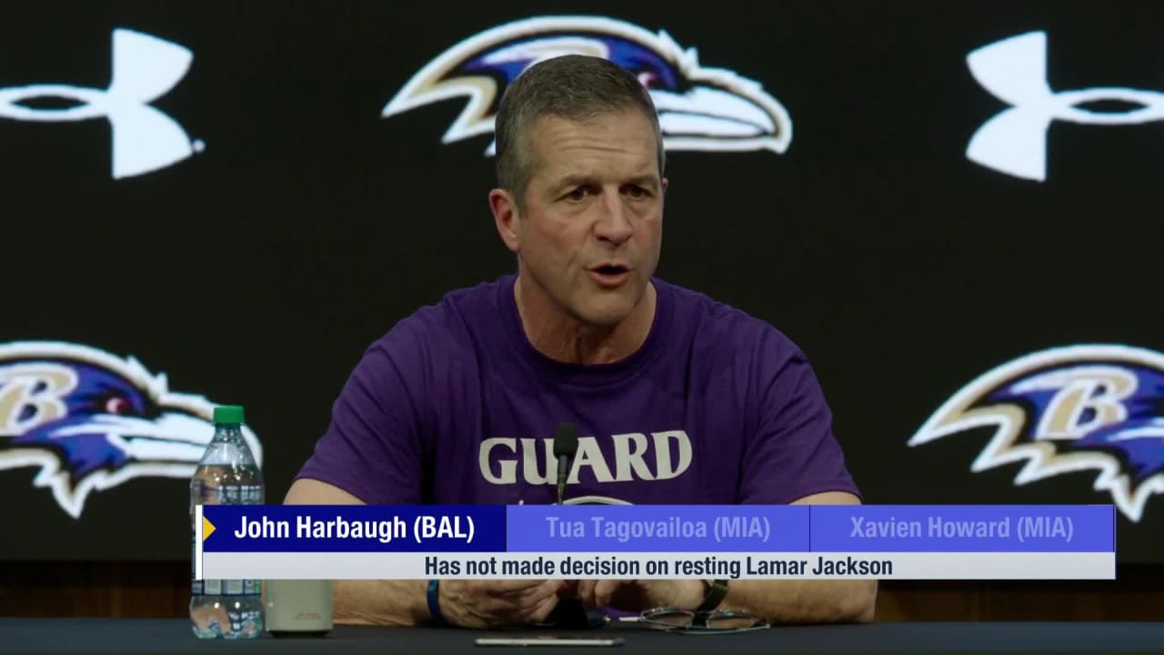 Baltimore Ravens Head Coach John Harbaugh Has Not Made A Decision On ...