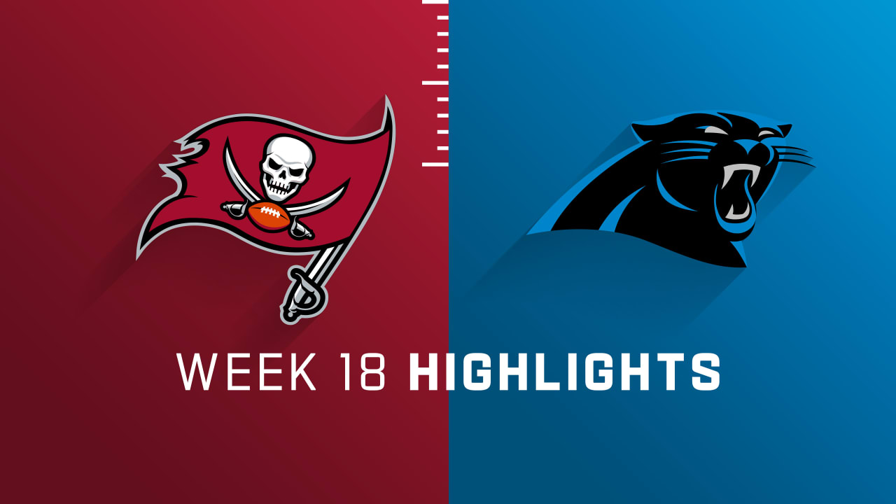 Tampa Bay Buccaneers vs. Carolina Panthers highlights Week 18