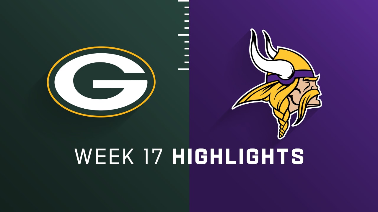 Green Bay Packers Vs. Minnesota Vikings Highlights | Week 17