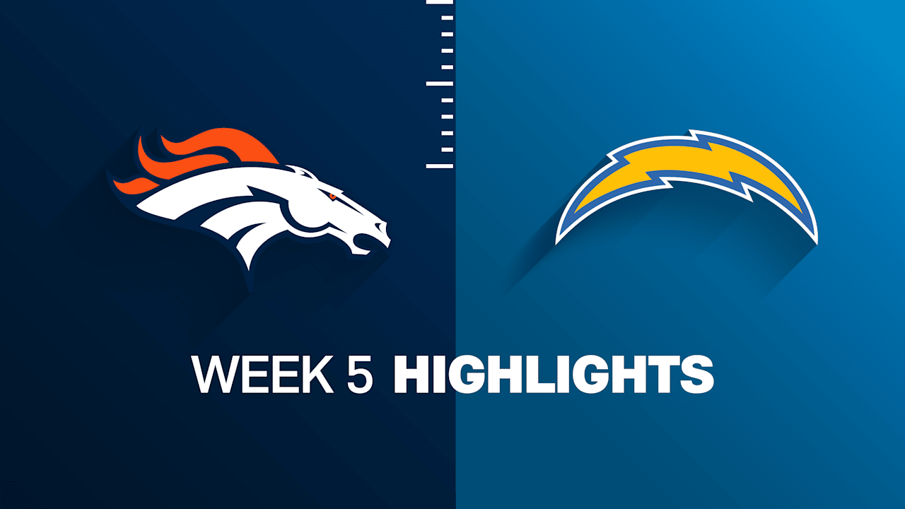 Broncos vs. Chargers highlights | Week 5 video thumbnail