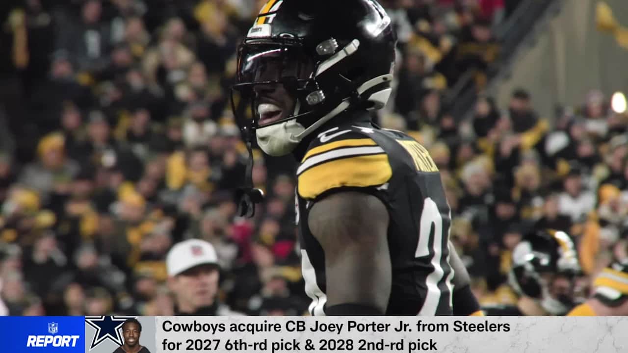 Dallas Cowboys cornerback Joey Porter Jr. is on the move to Dallas ...