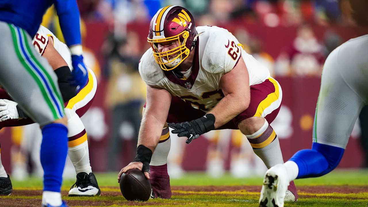 NFL news roundup: Commanders releasing former Pro Bowl center Tyler Biadasz - NFL.com image