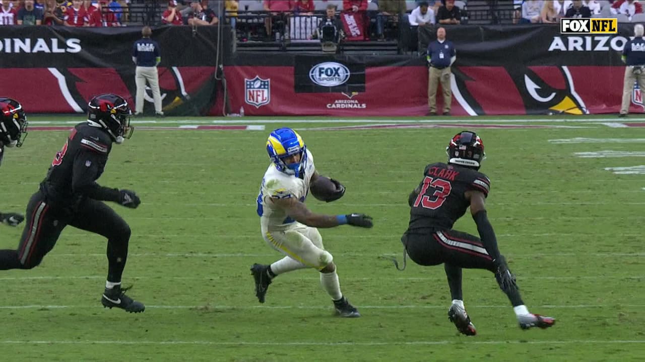 Los Angeles Rams running back Kyren Williams eclipses 200 yards of ...