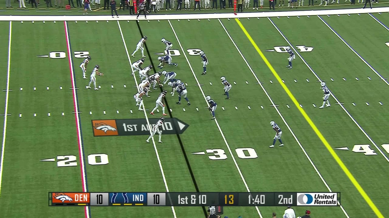 Indianapolis Colts linebacker Cameron McGrone's forced fumble sets ...