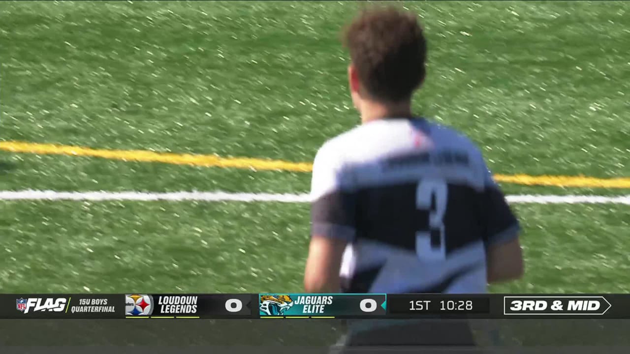 Loudoun Legends Steelers Anthony Rosa's blazing speed forces safety on ...