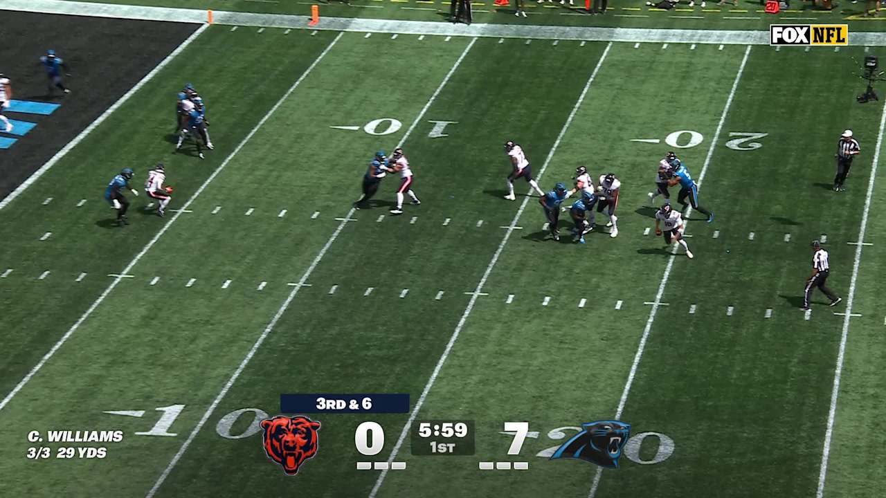 Chicago Bears quarterback Caleb Williams' TD run in Carolina marks ...