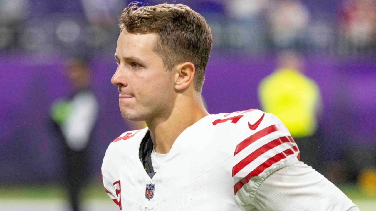 49ers QB Brock Purdy takes ownership of turnovers 'I have to be smart