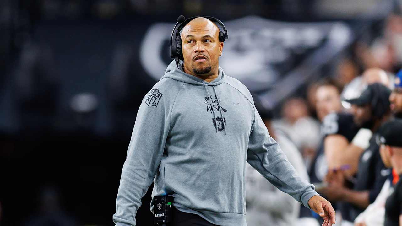 Antonio Pierce not concerned with Raiders' draft position after latest win: 'We don't do this to lose'                          Dec 23, 2024 thumbnail