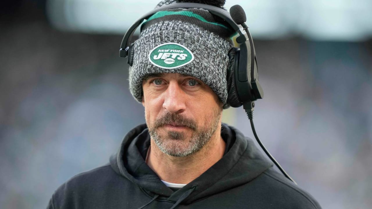 Jets QB Aaron Rodgers (Achilles) is unlikely to play this year despite a positive week