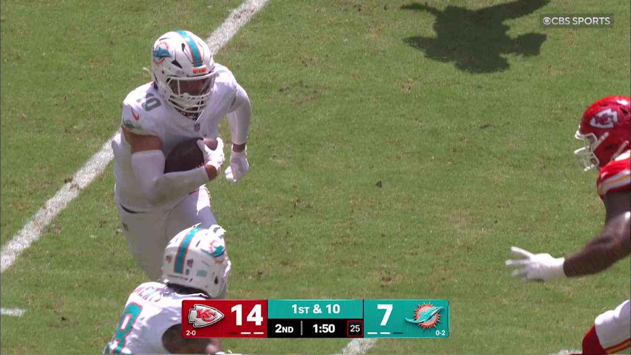 Can't-Miss Play: Popcorn INT! Miami Dolphins linebacker Jacob Rodriguez ...