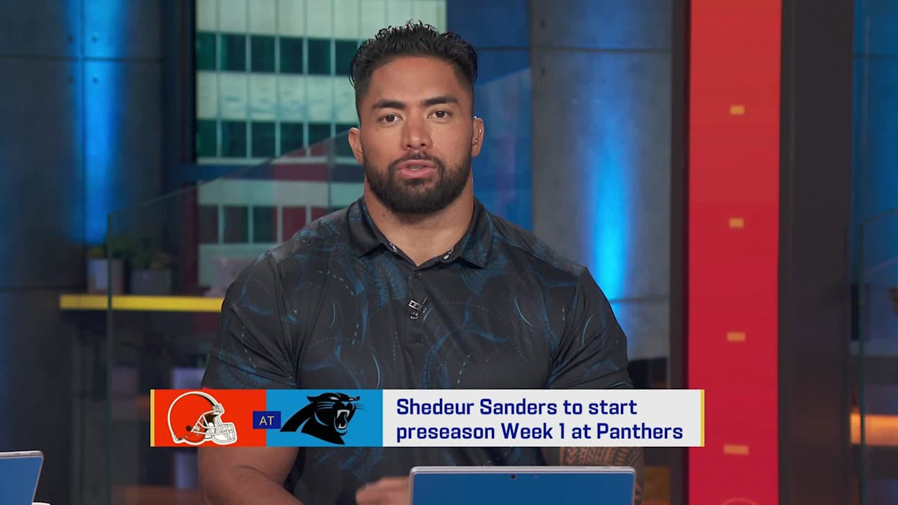 'GMFB' shares thoughts on Browns naming QB Shedeur Sanders as starter for preseason Week 1