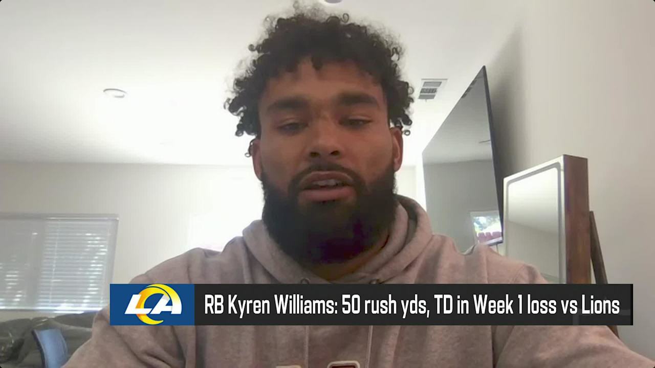 Los Angeles Rams Running Back Kyren Williams On Team's Injuries: 'We ...