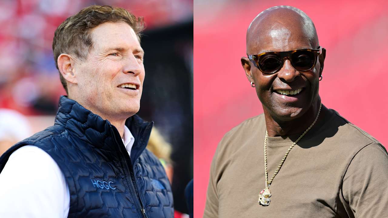 Jerry Rice y Steve Young, leyendas de la NFL, como entrenadores del Pro Bowl Games 2026.