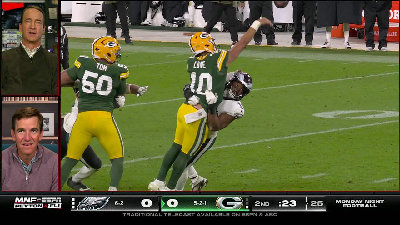 Pro Football Hall of Fame quarterback Peyton Manning and former NFL