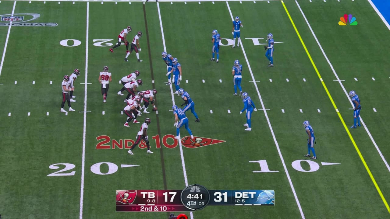 Tampa Bay Buccaneers quarterback Baker Mayfield's third TD pass of game is topshelf delivery to