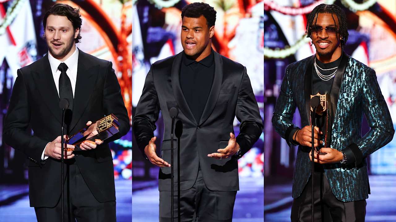 List of 'NFL Honors' award winners from 2024 NFL season