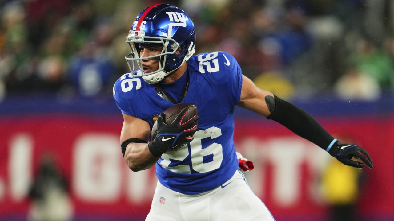 Giants GM Joe Schoen: Using franchise tag on RB Saquon Barkley for second  time not 'off the table'