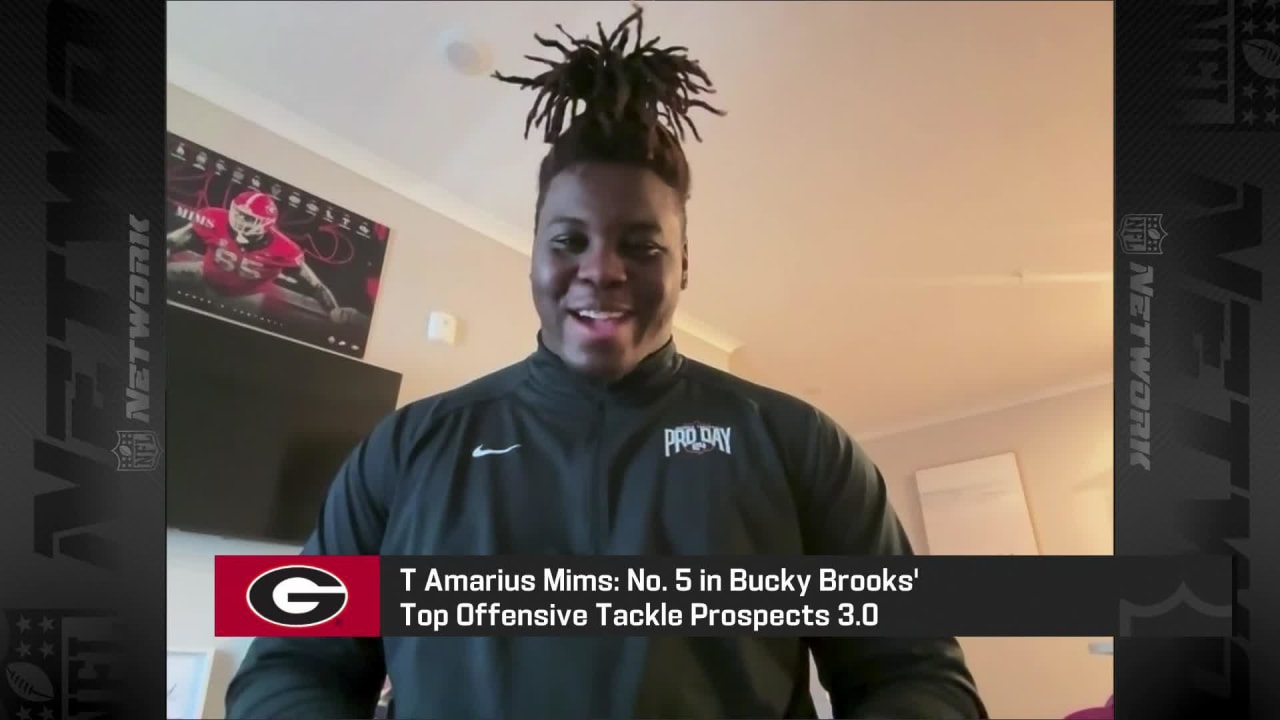 Georgia Bulldogs Offensive Tackle Prospect Amarius Mims Joins 'NFL ...