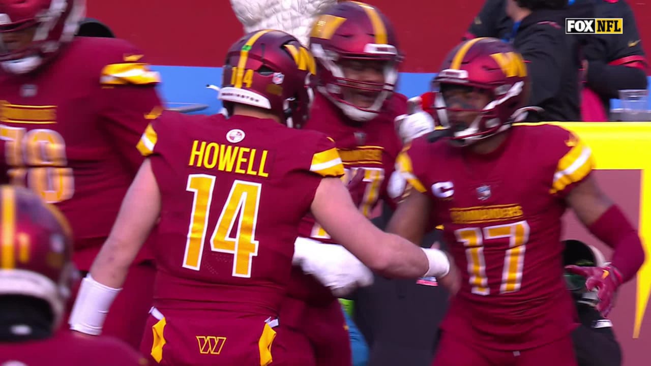 Washington Commanders quarterback Sam Howell's top plays 2023 season