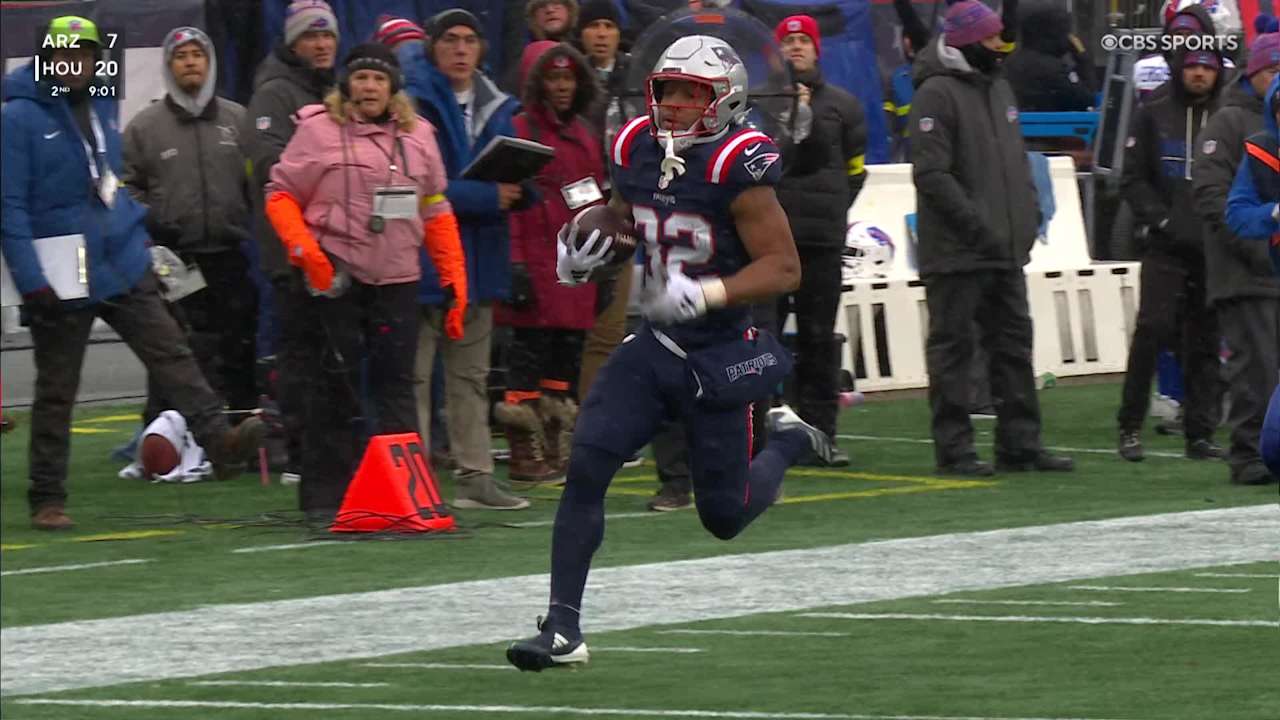 Can't-Miss Play: 52-yard super-speed touchdown as New England Patriots ...