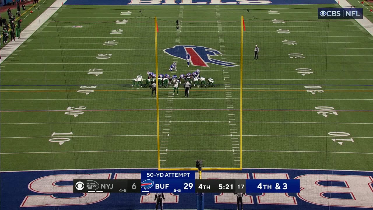 Buffalo Bills Kicker Tyler Bass' 50-yard FG Extends Bills Lead To 26