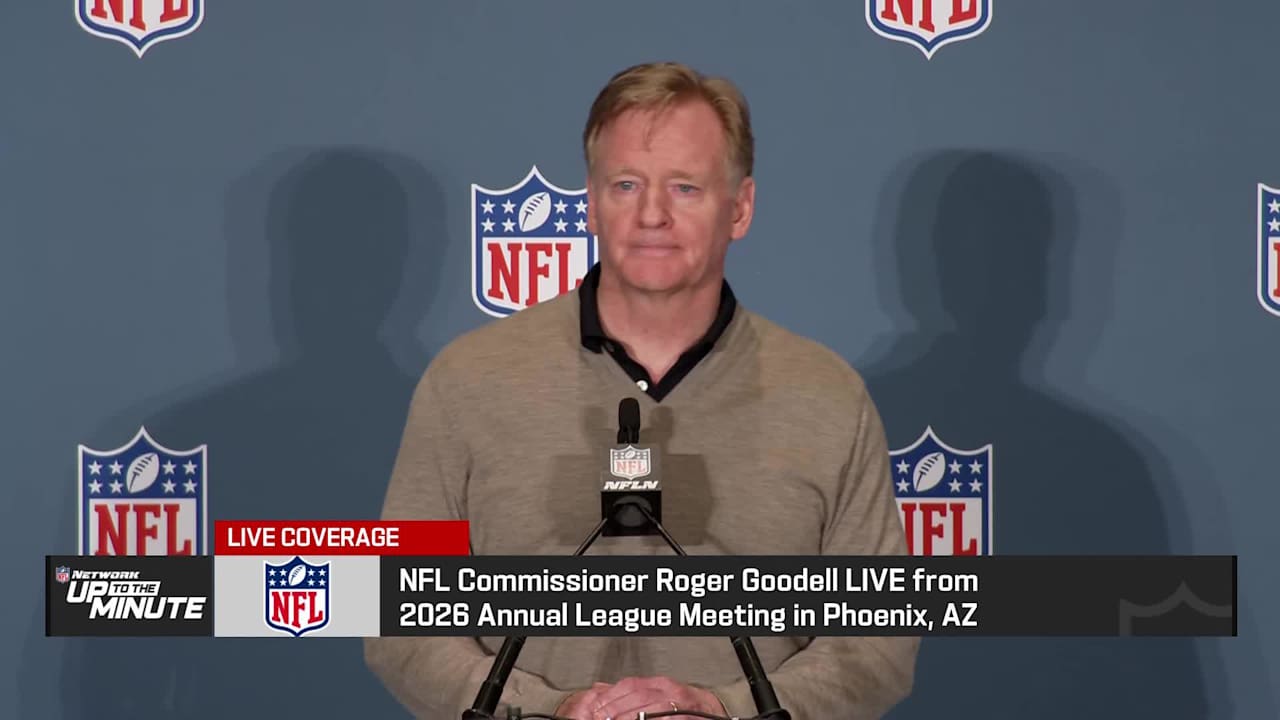 Commissioner Goodell shares optimism for future of flag football | 'Up to the Minute'
