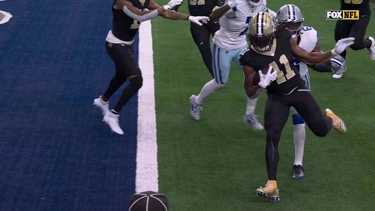 New Orleans Saints running back Alvin Kamara's best plays in 4-TD game ...