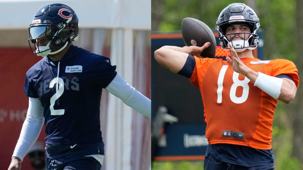 Bears WR DJ Moore saw Justin Fields trade ‘coming,’ ready to ‘ride through H-E-L-L and back with’ Caleb Williams