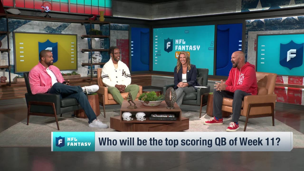 Predicting Top-scoring Quarterbacks Of Week 11 | 'NFL Fantasy Live'