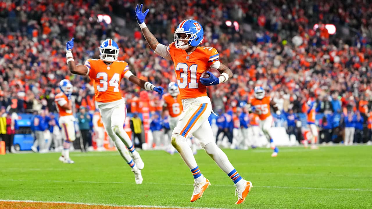 Can't-Miss Play: Game-altering interception! Denver Broncos cornerback ...