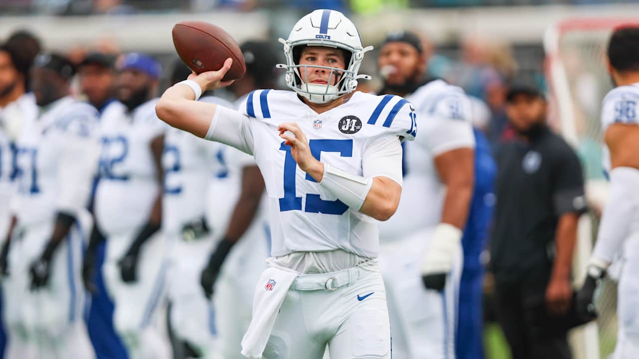 Colts starting Riley Leonard at QB over Philip Rivers for Week 18 ...